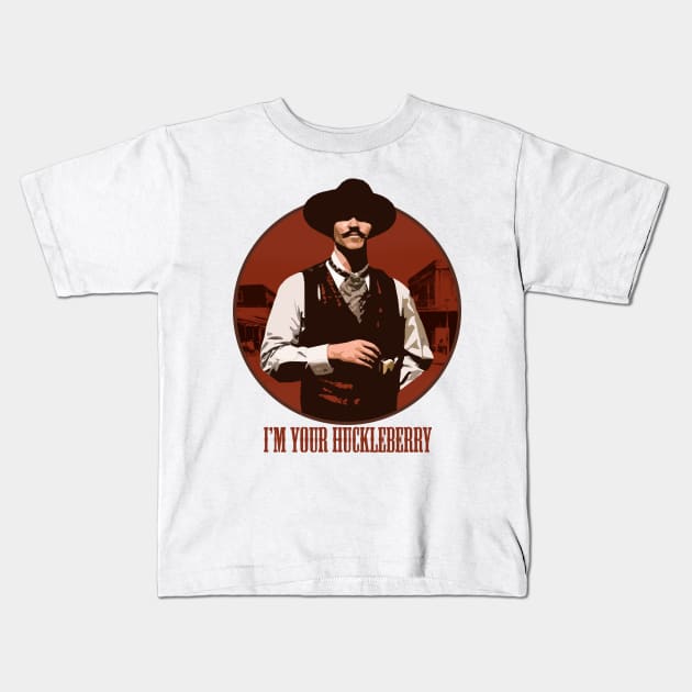 I'm Your Huckleberry Kids T-Shirt by SmallDogTees